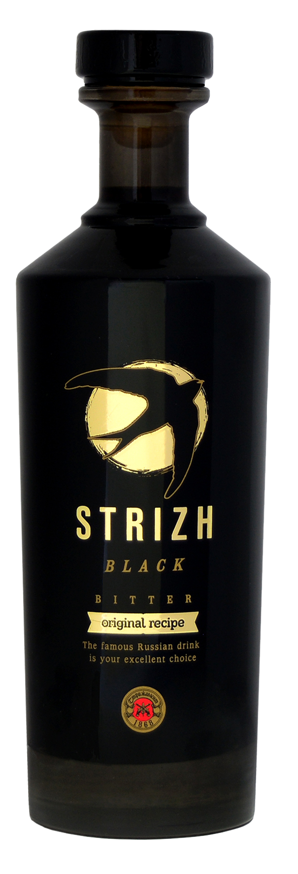 Биттер «STRIZH BLACK» 0,25 л., крепость 35% об.